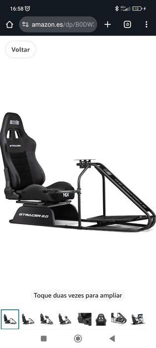 Simulador cockpit sim racing next level