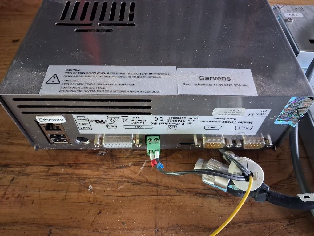 Komputer przemysłowy mettler Toledo elektronika
