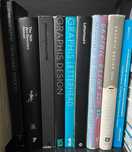 Livros e revistas de design