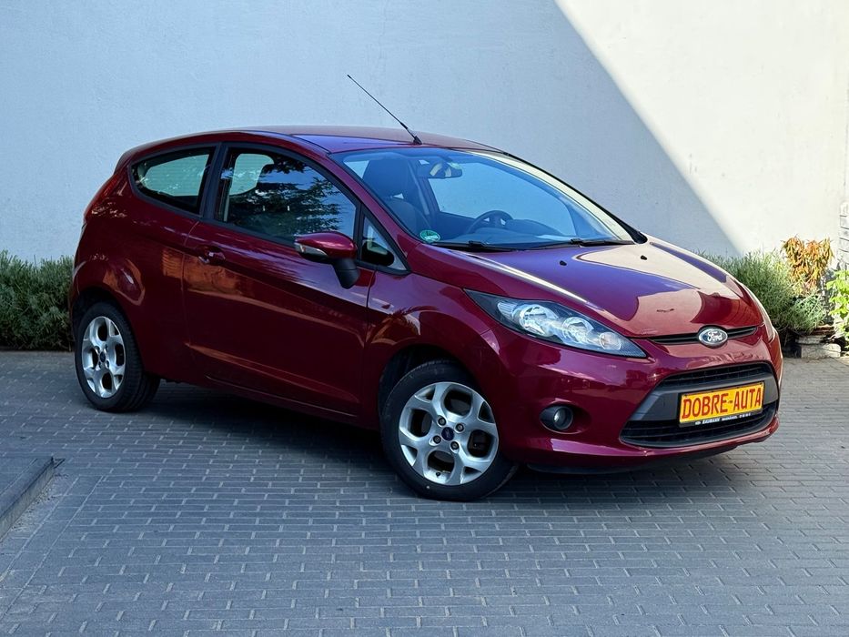 Ford Fiesta Śliczny kolor bordo amarant Alu-felgi zadbana zobacz warto
