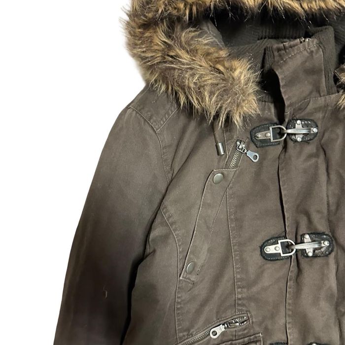 in the attic khaki puffer jacket archive japanese пуховик куртка