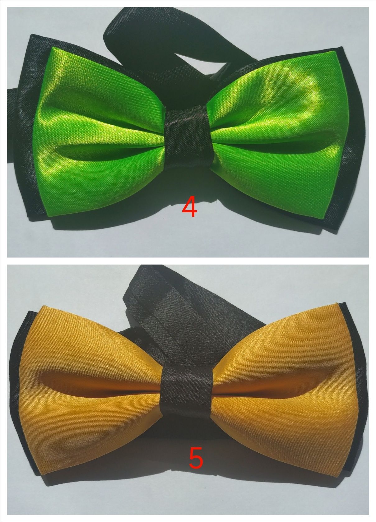 Метелик - галстук (краватка), 9 різних  кольорів і візерунків