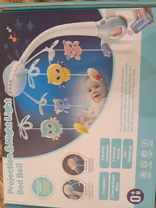 Музичний мобіль на дитяче ліжечко