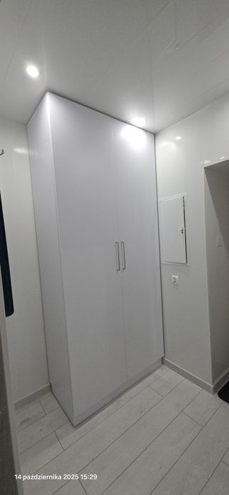 Szafa 115cm x 259cm biała