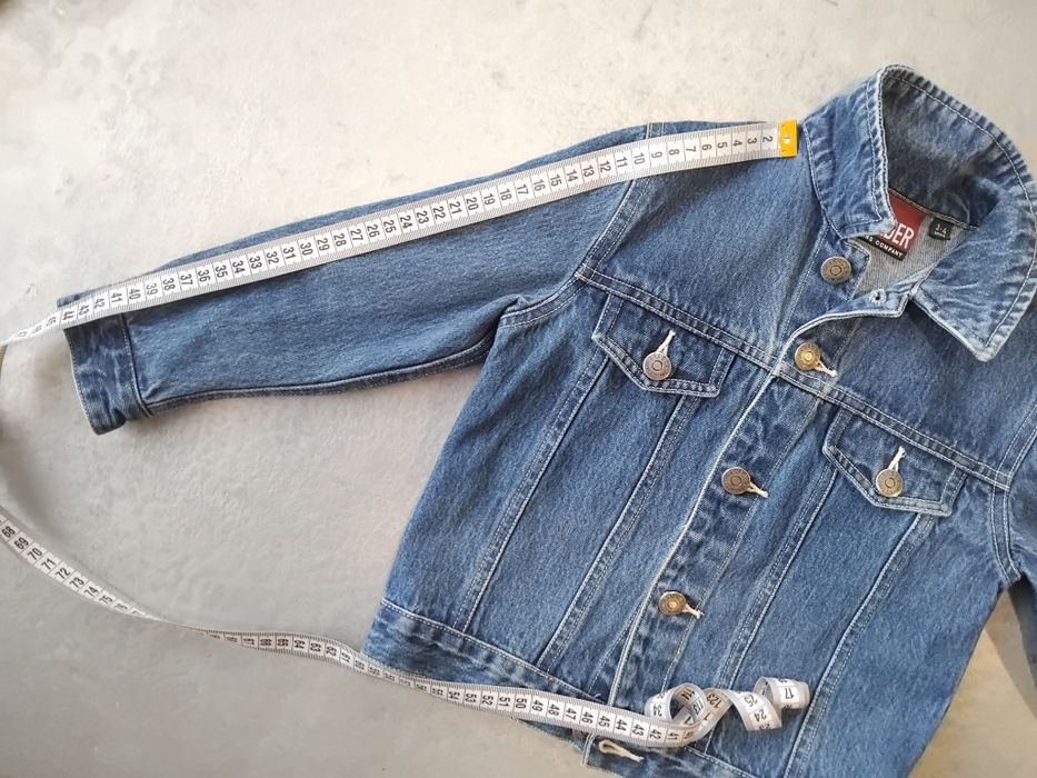 Крута джинсова куртка на зріст 104 см