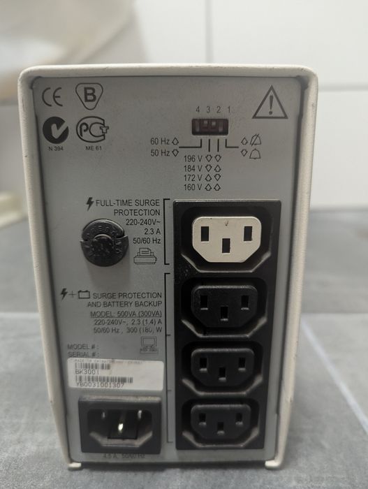 ІБЖ APC back up 300 + акумулятор новий