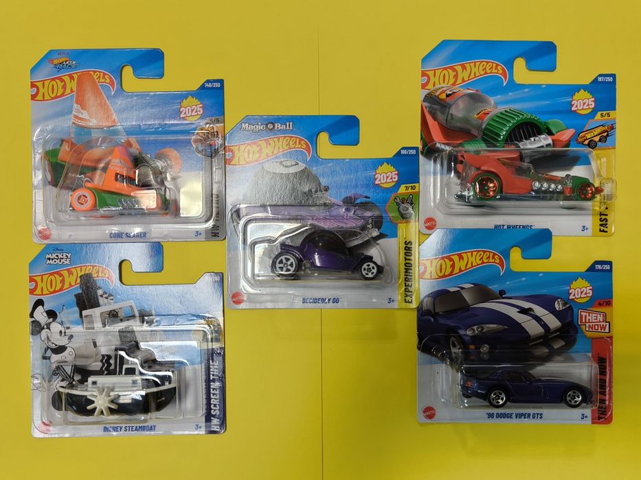 Hot wheels NOVO - Conjunto 5 carros difíceis de encontrar