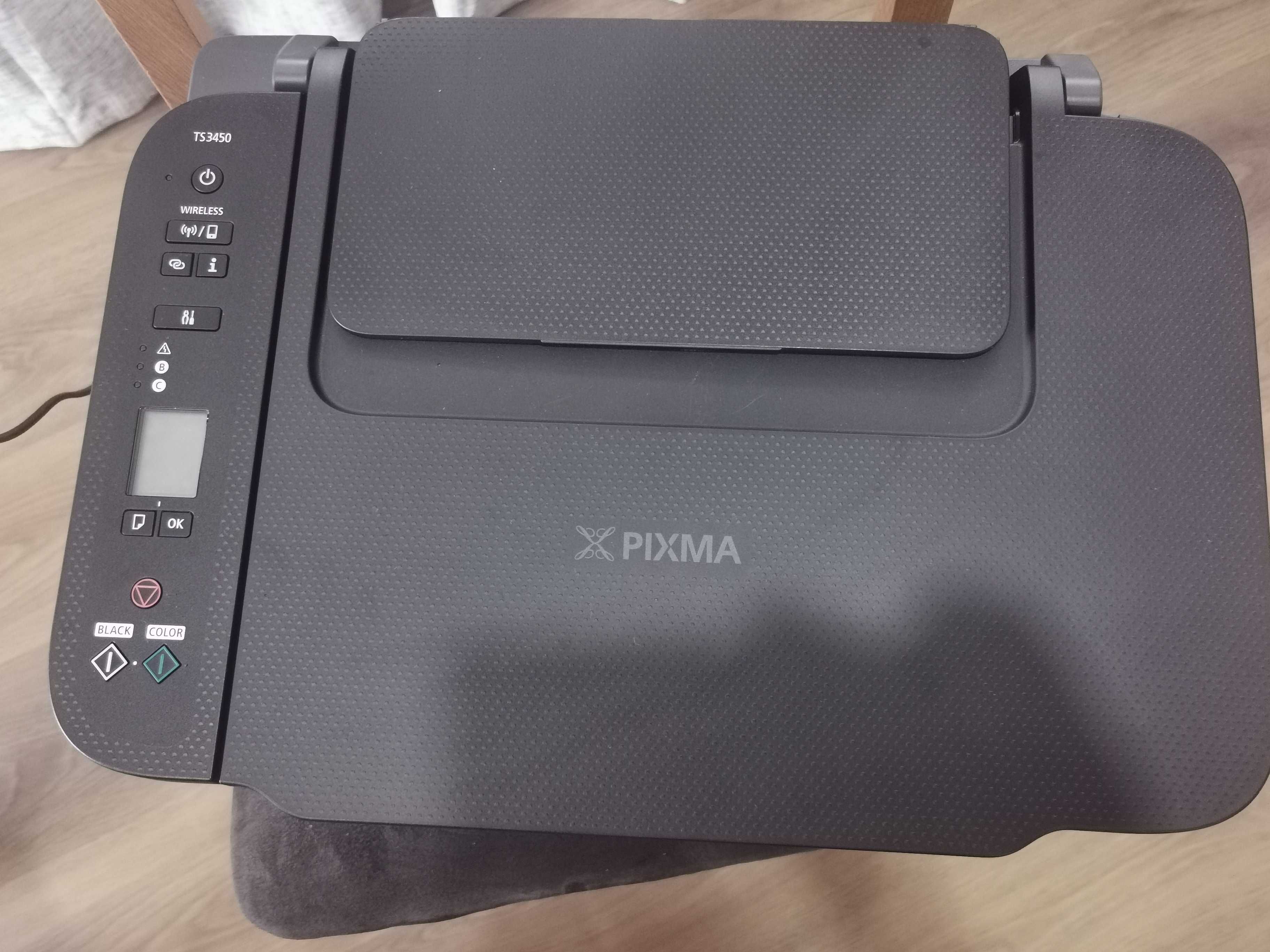 Impressão Canon  pixma ts3450