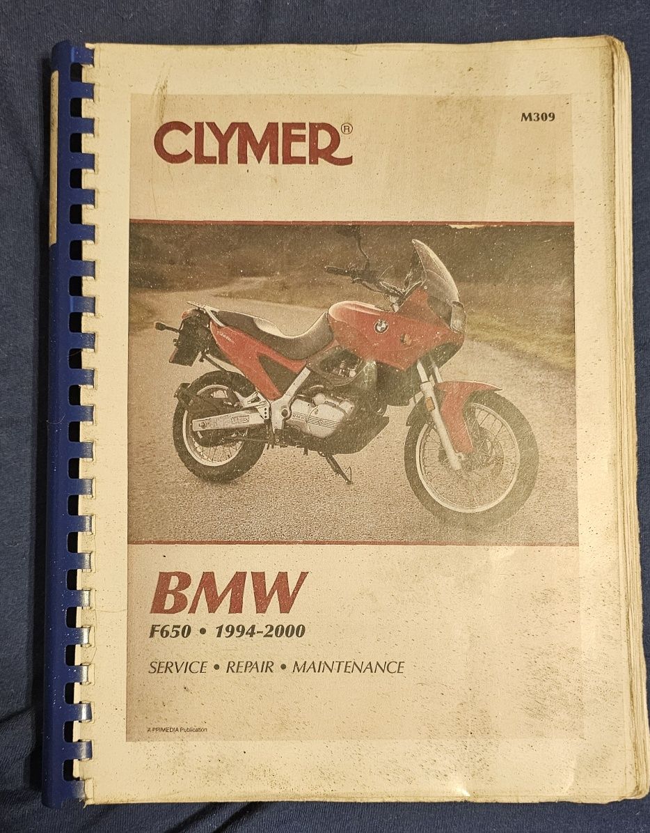 Serwisówka BMW F650