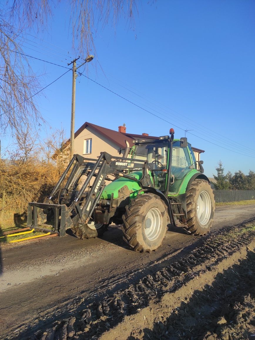 Deutz - Fahr Agrotron, ładowacz, biegi pełzające.