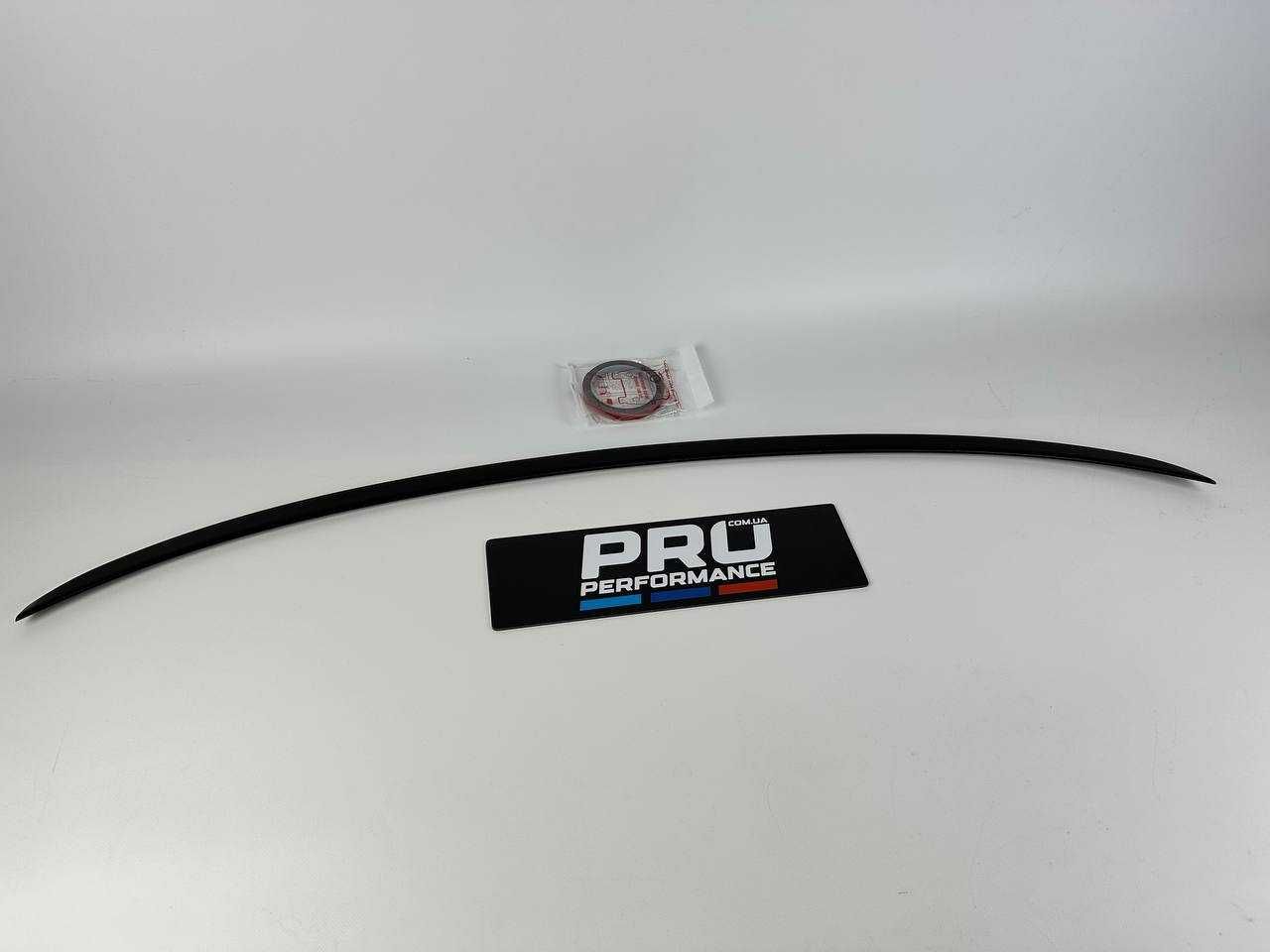 Cпойлер BMW 3 G20 (чорный глянец)