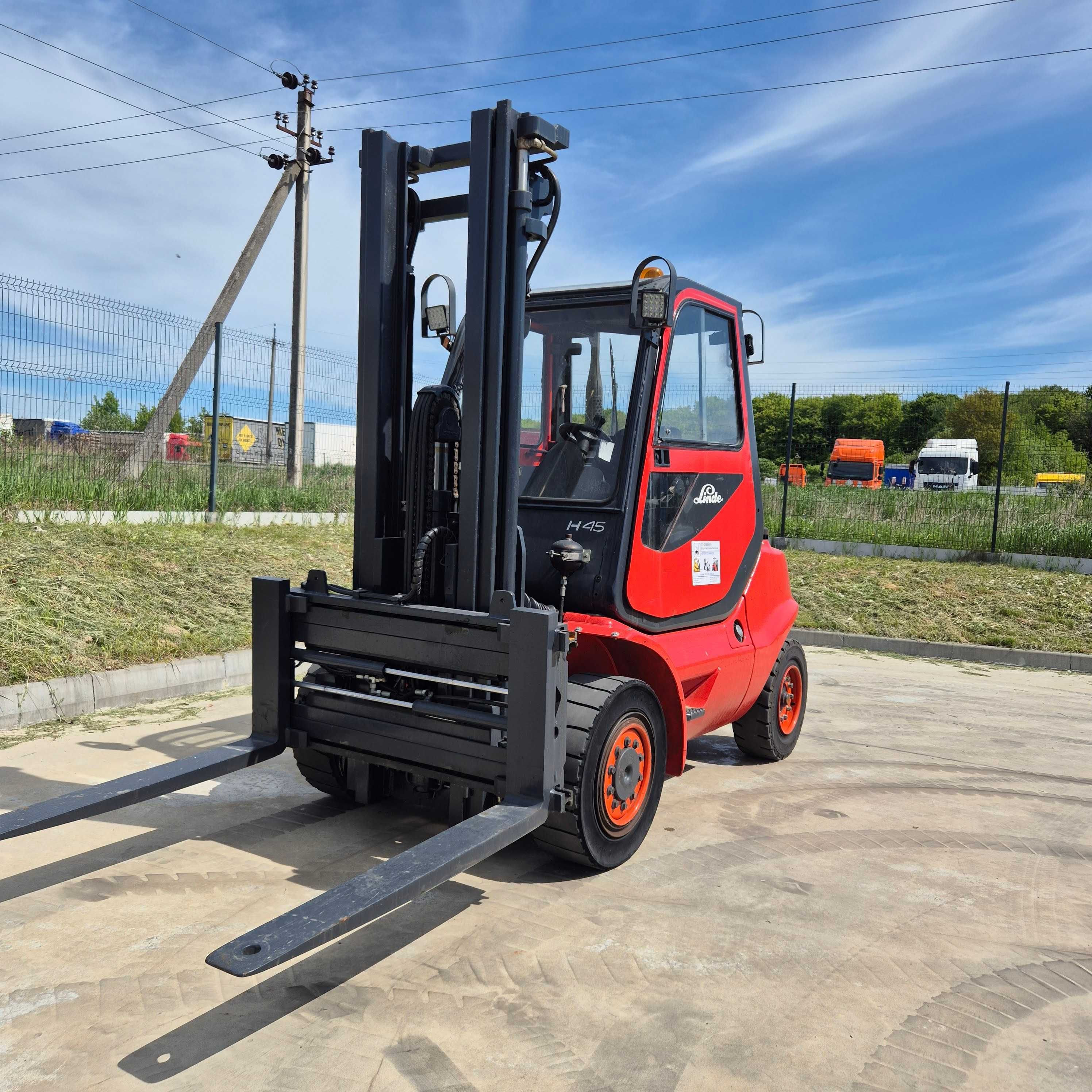 Дизельний навантажувач Linde H45D