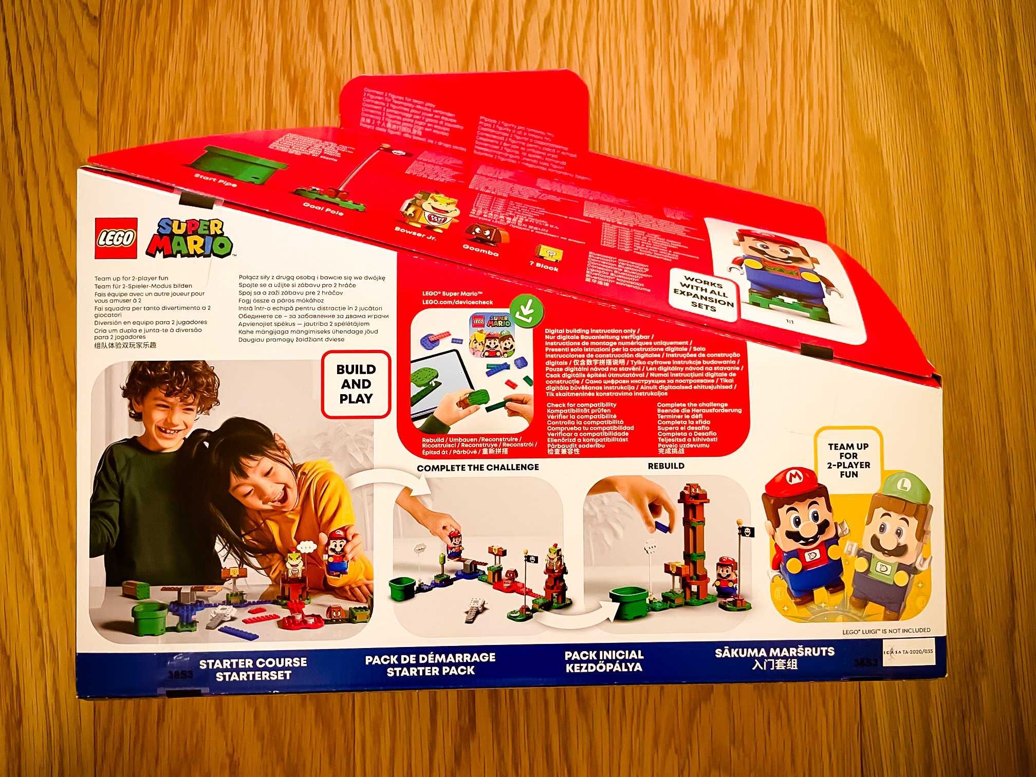 Lego 71360: Super Mario Adv with Mario Starter Course (novo e selado)