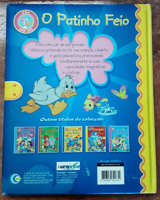 Livro "O patinho feio"