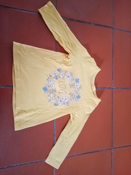 Camisola amarela 1-2 anos