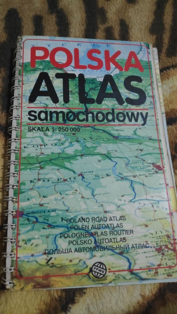 Atlas samochodowy Polska 1995