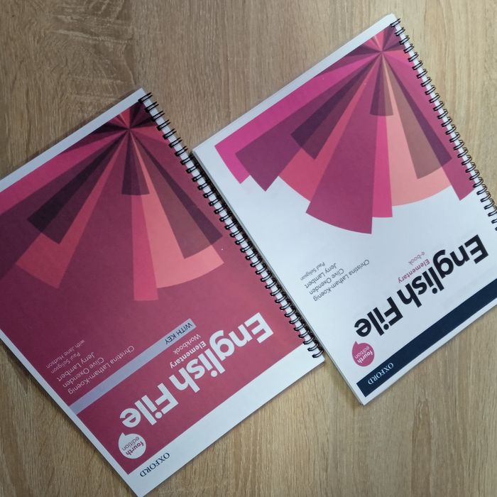 English file 4th edition elementary Комплект