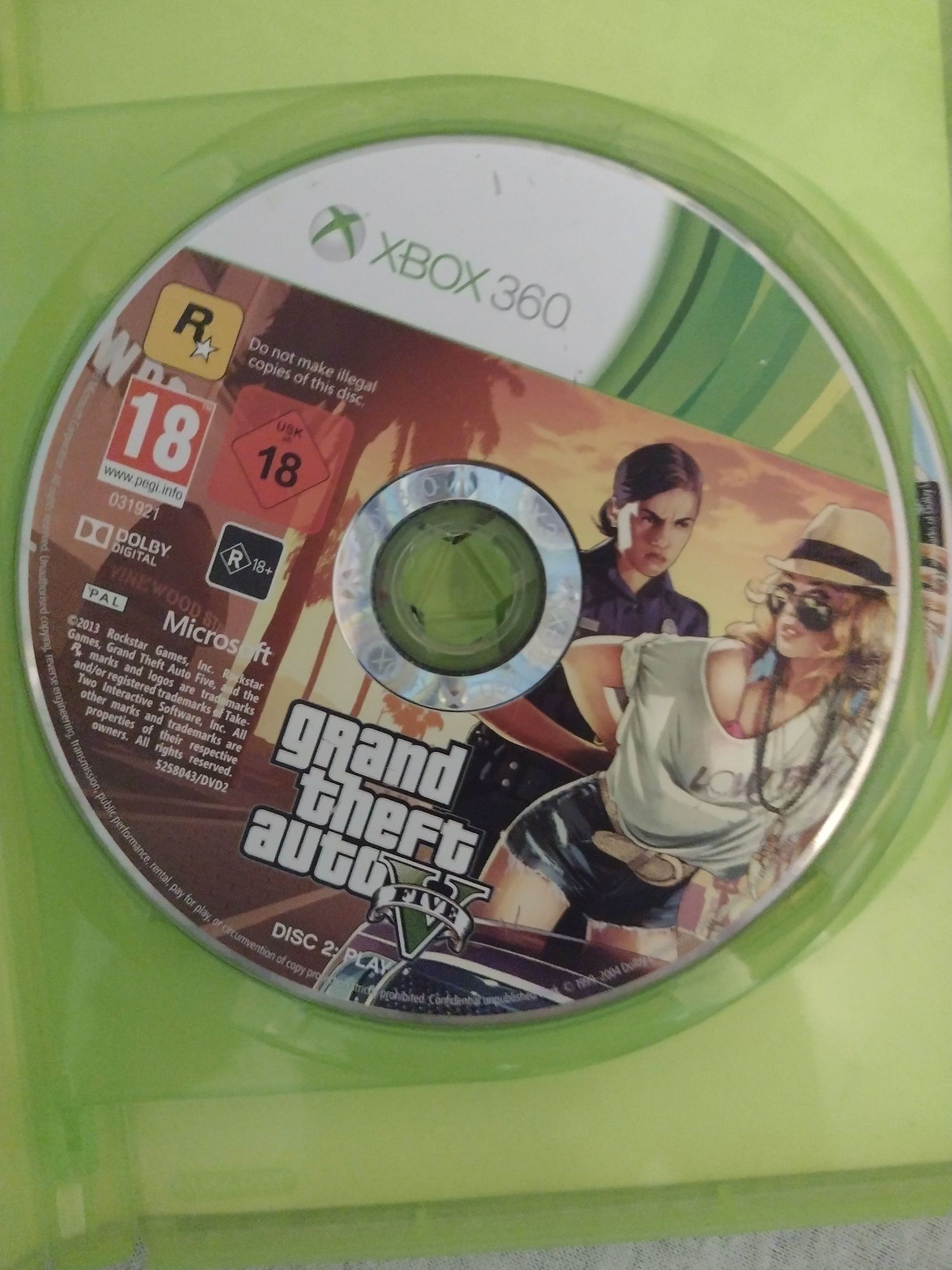 Sprzedam GTA 5 na Xbox 360