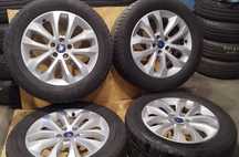 Kpl kół FORD LUGA GALAXY 5x108,ET52,5,7,5jx17, oplet Nokian 235/55/17