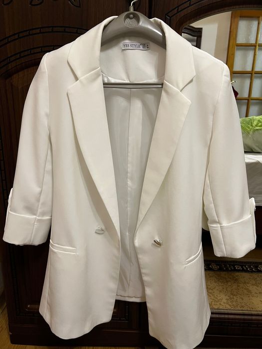 Білий піджак, р S-M
