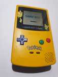 Orginalny Gameboy color pokemon edition yellow blue pikachu limitowany