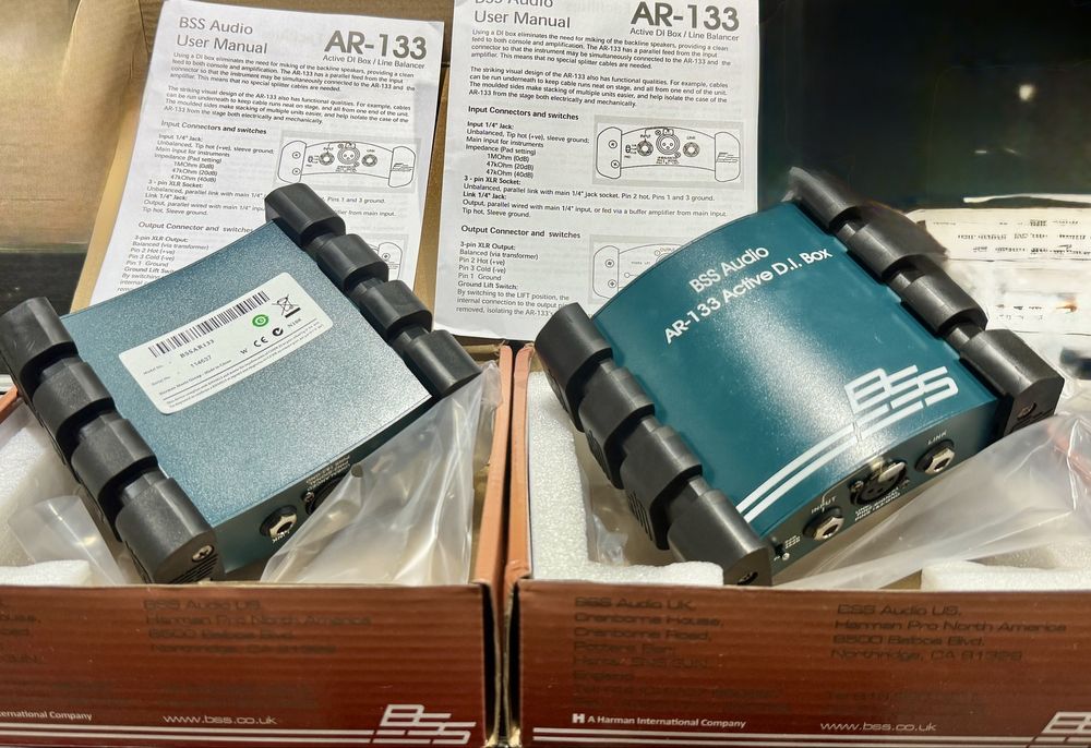 Дібокс BSS AR-133, dibox, direct box, di-box