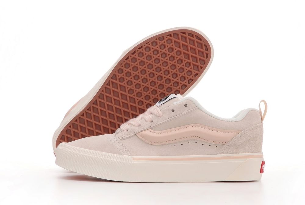 Кросівки жіночі Vans Old Skool KNU Pink Beige 36-41 Без передоплати