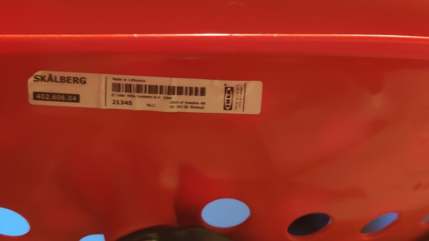 Fotel biurowy IKEA SKÅLBERG dla dziecka
Mogę sprzedać razem z biurkiem