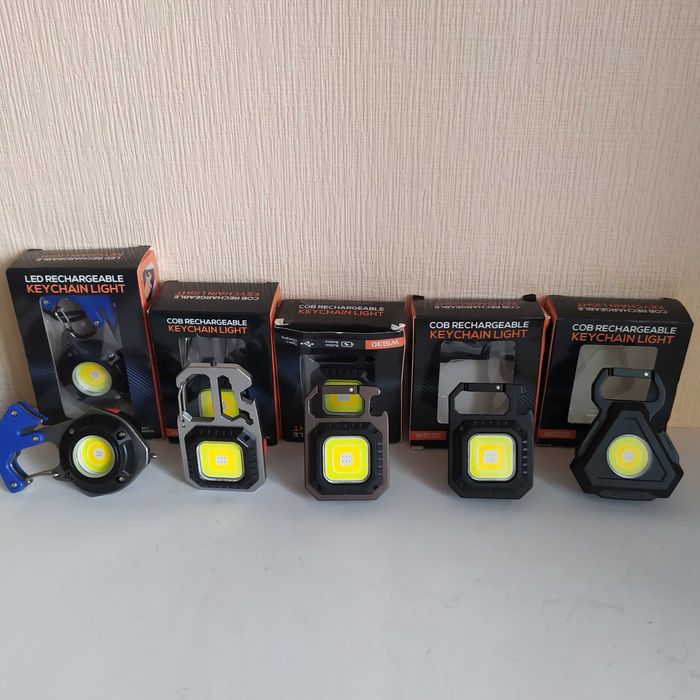 LED фонари на аккумуляторах с зарядкой Type-C