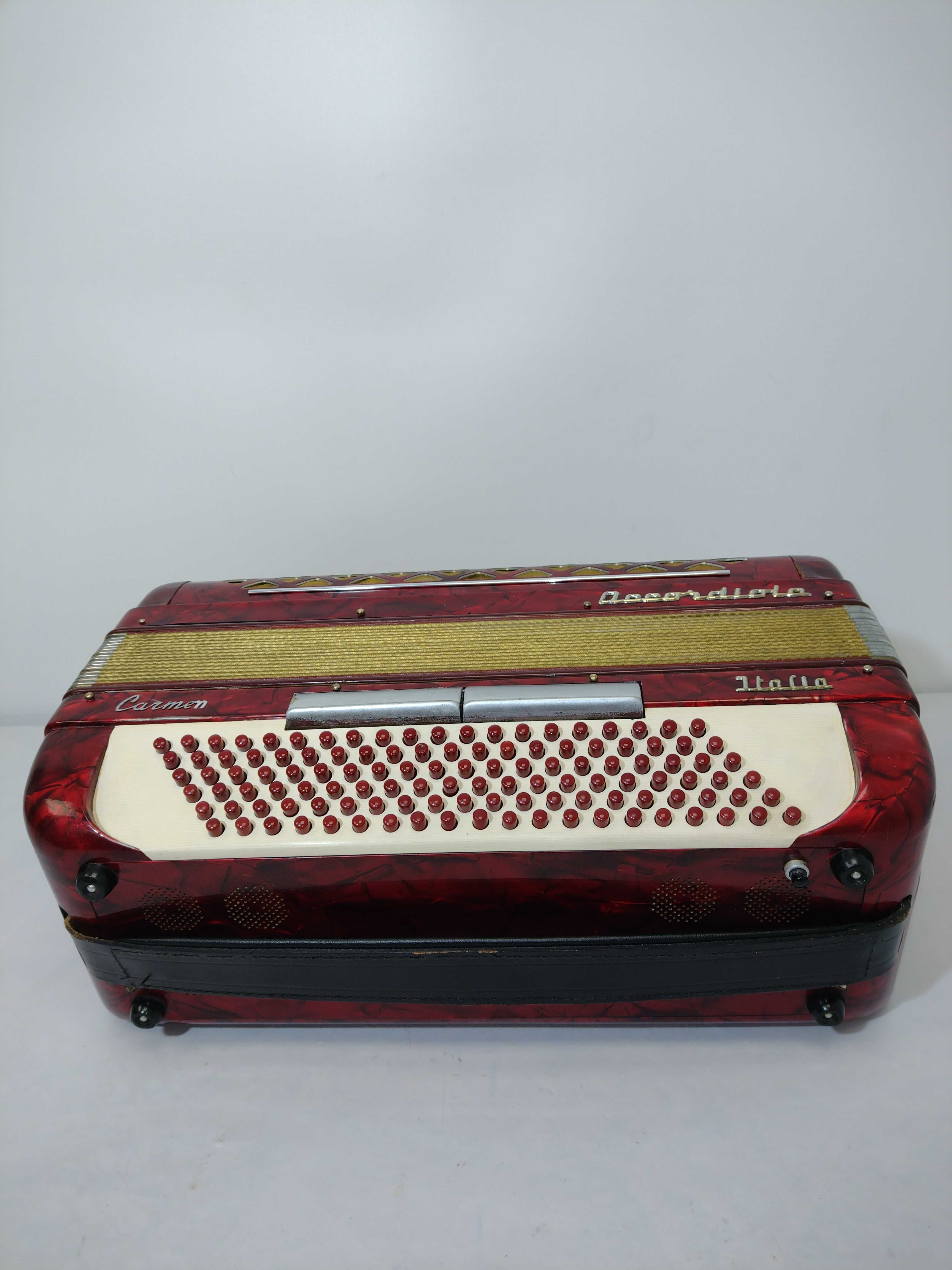 Akordeon Włoski Accordiola 120 bas.-4chóry,MUSETTE stan BDB !! zamiana