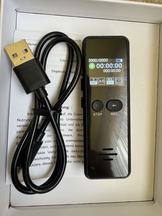 Цифровий диктофон Tschisen V90 , MP3 плеєр,64 ГБ