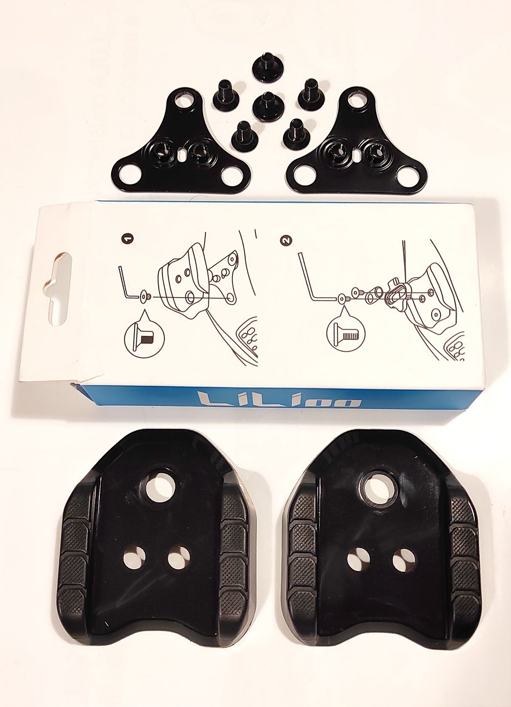 Adapter do pedałów szosowych jak Shimano SM-SH40 SPD-SL na SPD Zestaw
