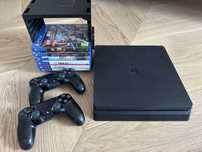 PlayStation 4 1TB PS4 z napędem+gry