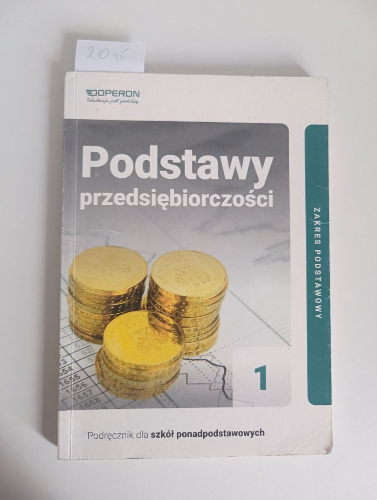 Podręcznik podstawy przedsiębiorczości kl I technikum liceu