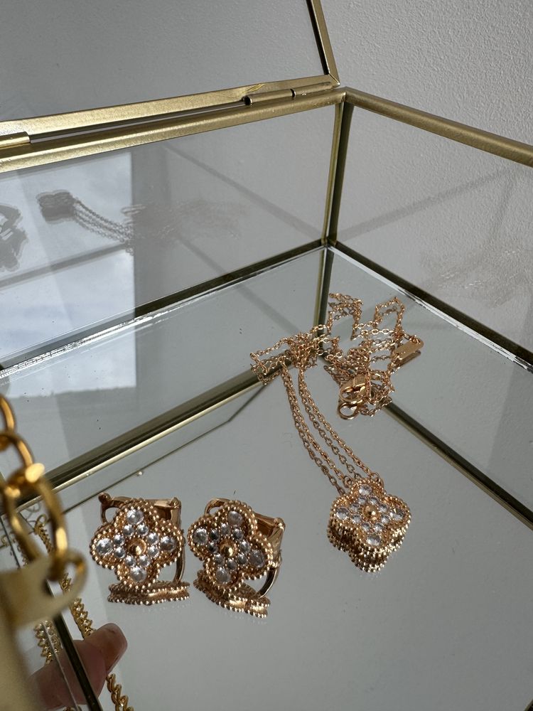 Сережки браслет кулон lux brand всі лого. Накладний платіж, олх