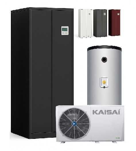 SZAFA HYDRAULICZNA kotłownia + Pompa ciepła York 7kW 9kW KAISAI 6kW