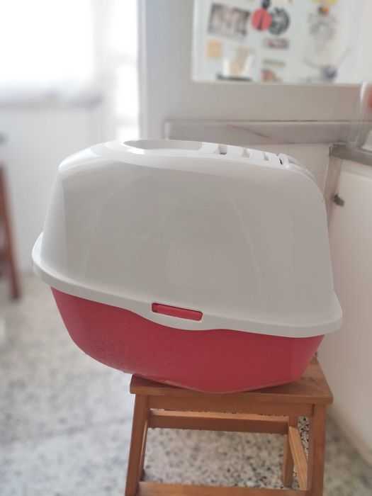 Caixa areia gato nova