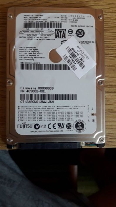 Жорсткий диск HDD Fujitsu
