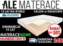 Nowy Materac Medyczny HILDING Salsa RABAT do -35% Wysyłka Gratis New