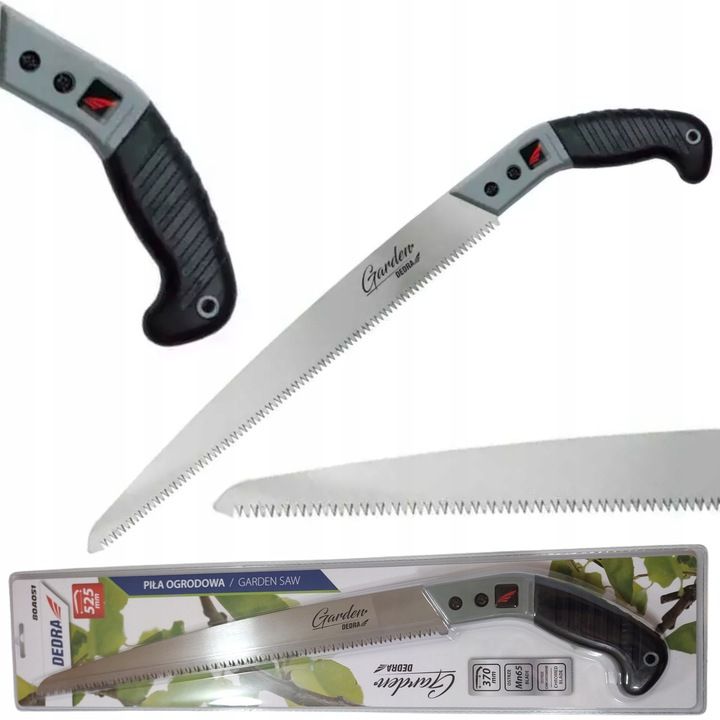 Dedra Piła Piłka Ogrodowa Ręczna Do Gałęzi Krzewów 525mm Sekator Nożyc