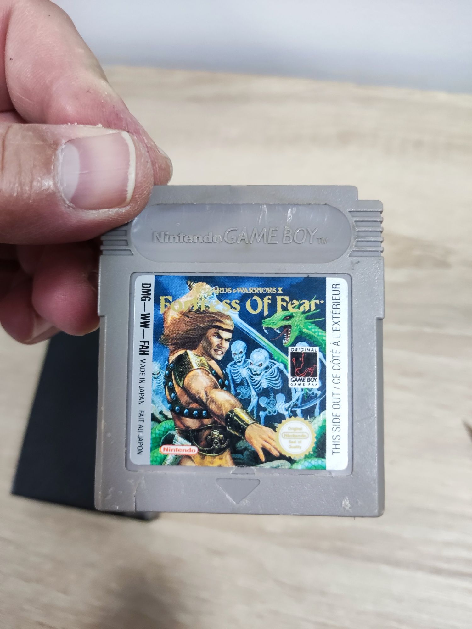 Fortress of fear game Boy