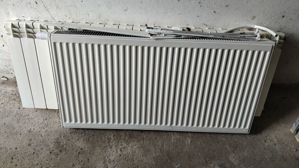 Grzejnik Purmo 120x60 oraz aluminiowy 160x60