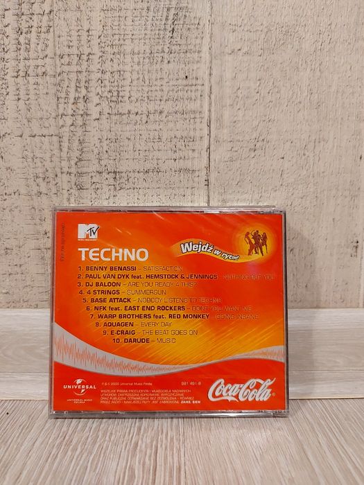 Plyty cd pop disco techno rock MTV hits orginal