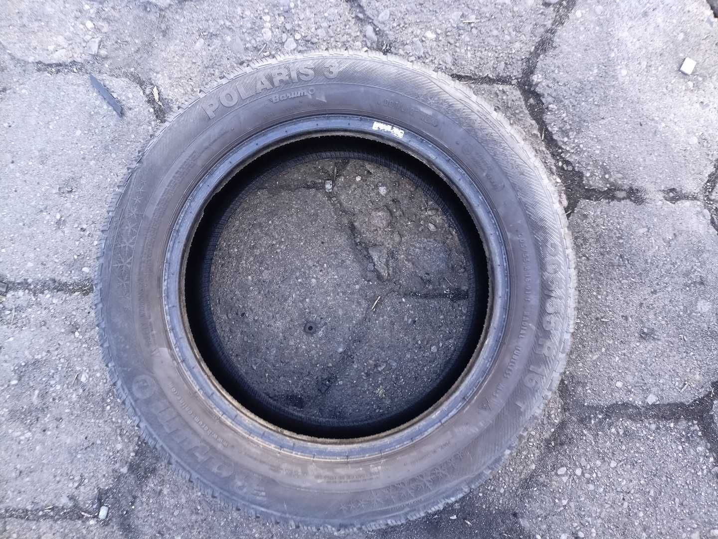 205/55R16 Barum Polaris 3 komplet opon zima 6,3mm nr6287