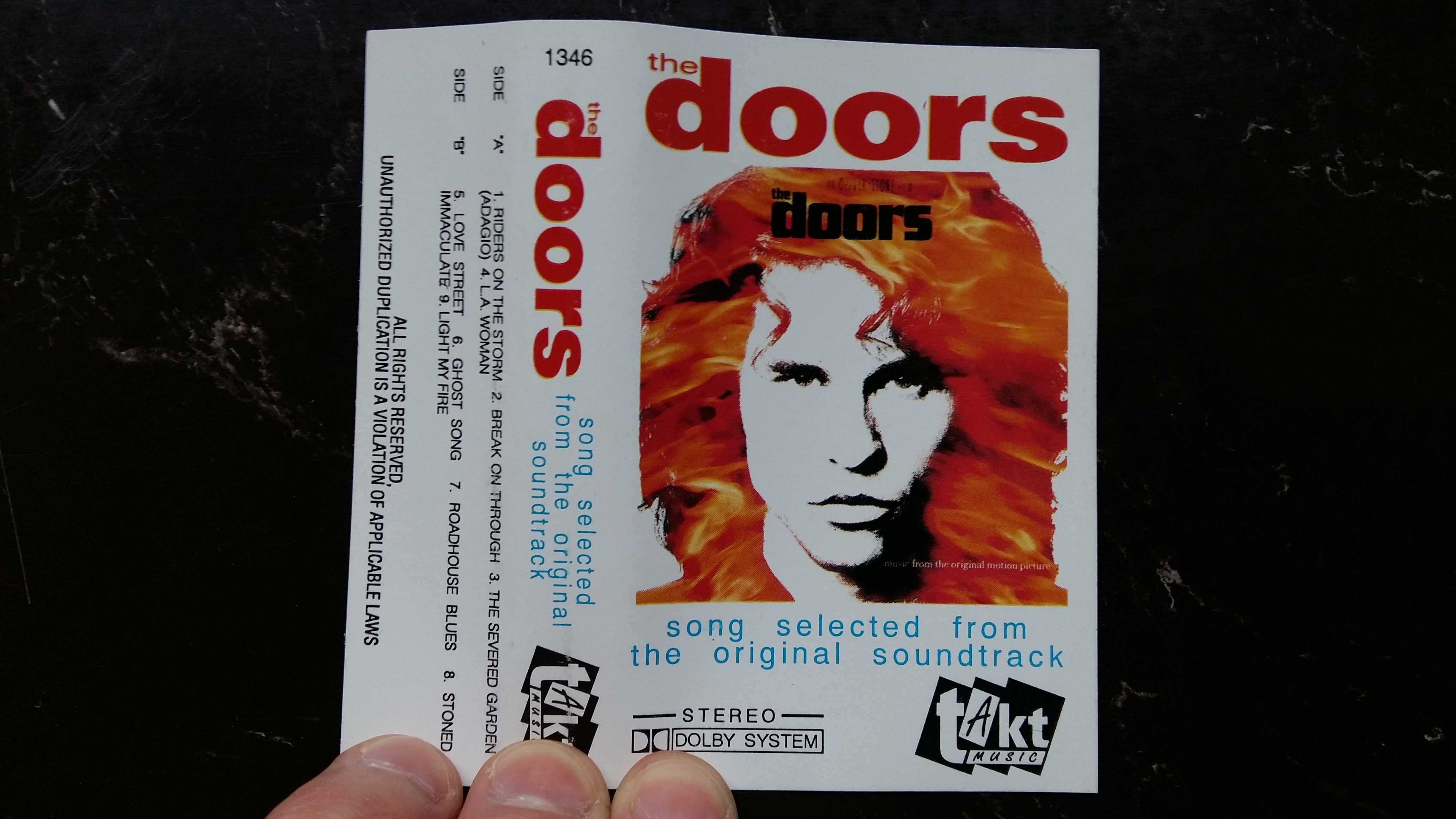 Kaseta magnetofonowa The doors- muzyka filmowa