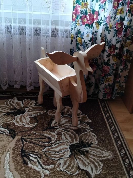 Ozdoby ogrodowe z drewna