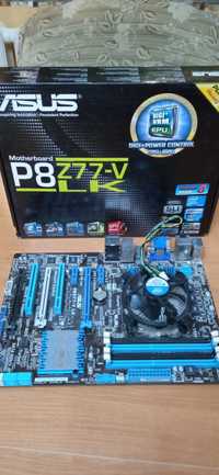 Комплект: Материнская плата ASUS P8Z77-V LK +Intel i7-3770K + RAM 16GB
