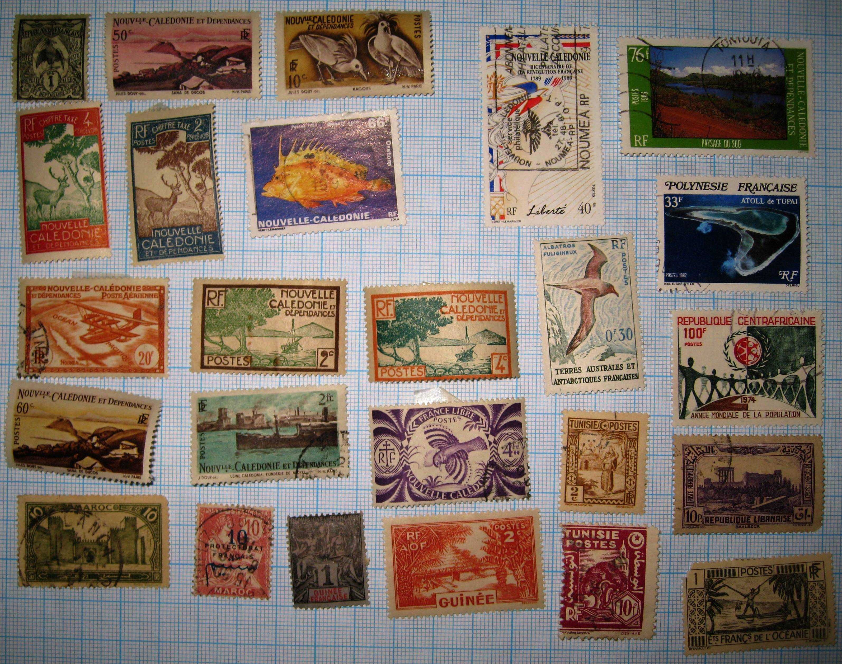 Набори поштових марок тематичної колекції. Ціна договірна.