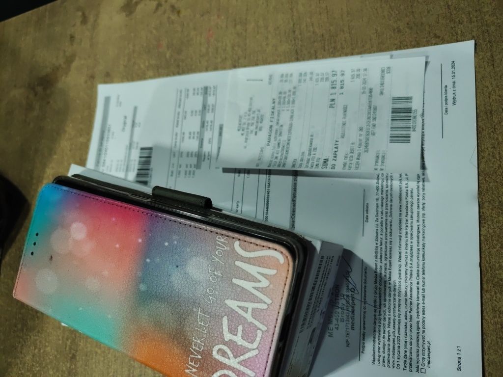 Telefon Xiaomi redmi note 12 pro na gwarancji
