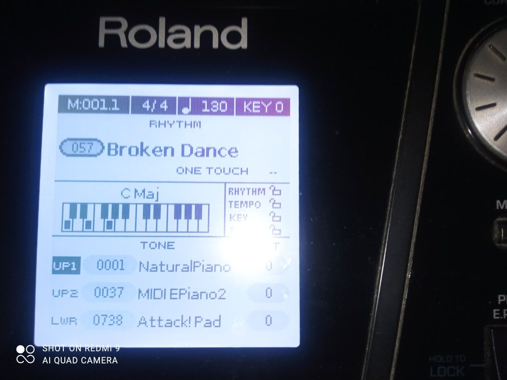 Klawisze Roland bk5